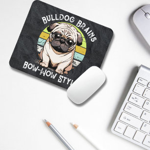 Bulldog Brains Mousepad