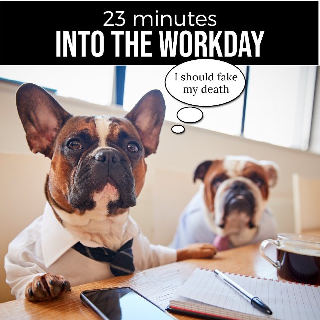 Bulldog Francês Eu Deveria Fingir Minha Camisa Da  (Criador carregado)