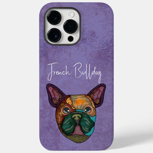 Bulldog Francês Feio capas de iphone De Casal (Verso)