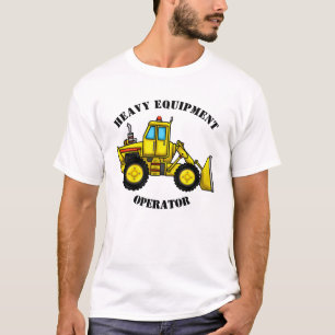 Bulldozer Mens T-Shirt (Cores De Lite)