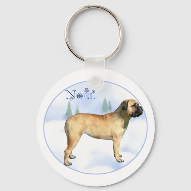 Bullmastiff Noel Chaveiro (Frente)