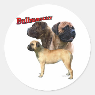 Bullmastiff Trio 2 - Adesivo
