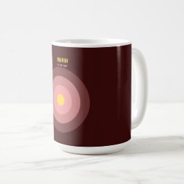 Bulls Eye — Caneca de Café Maximalista dos Anos 90