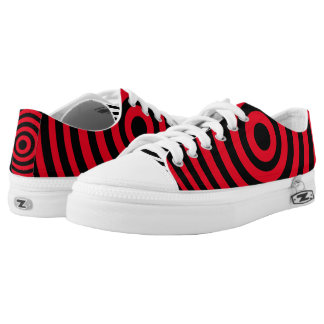 Bullseye preto e vermelho