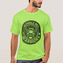 Bumble a camiseta dos homens dos GUERREIROS da