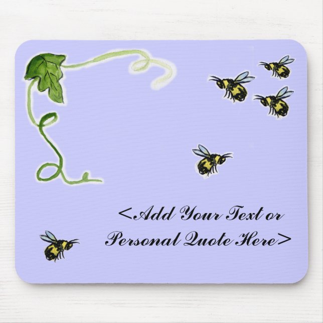 Bumble Bee Mousepad (Frente)