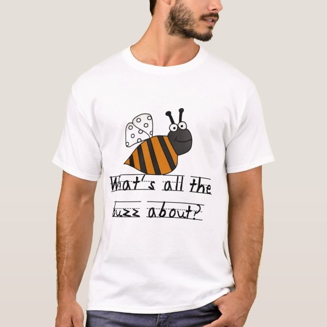 Bumble o camiseta e os presentes do zumbido da (Frente)