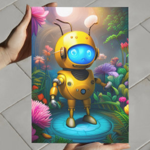 Bumble The Robot   Poster de Arte Digital