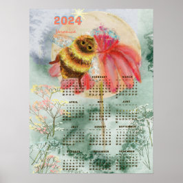 Bumblebee Callendar Poster maior
