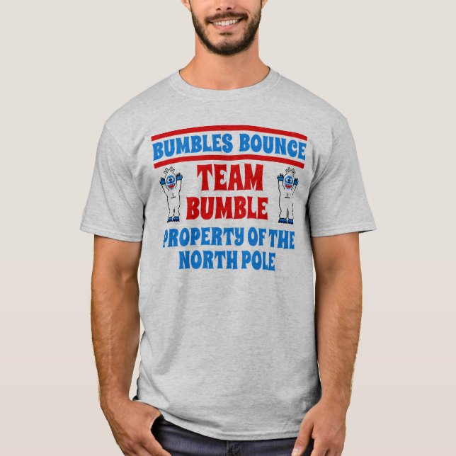 Bumbles a equipe do salto Bumble a camisa (Frente)