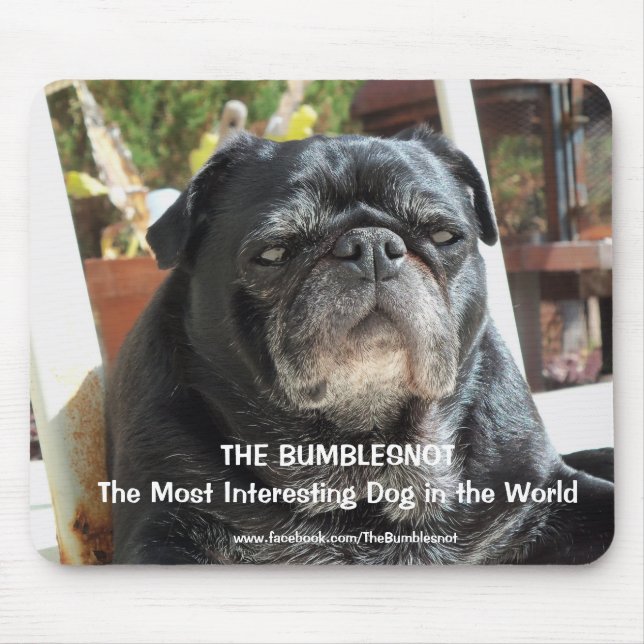 Bumblesnot "a maioria" de mousepad interessante (Frente)