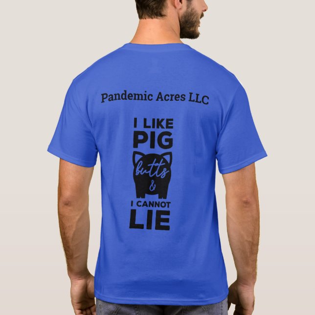 Bumbuns Porcos Adultos Acres Pandêmicos Camisa (Verso)