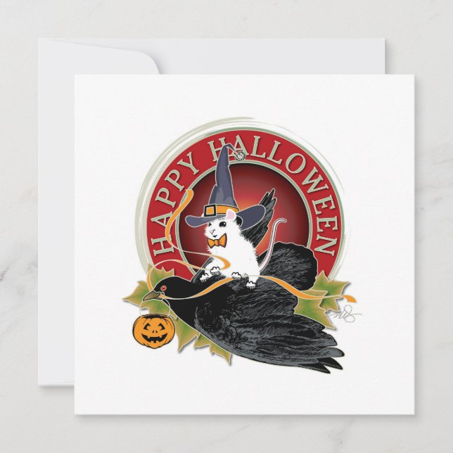 Bump Na Saudação Noturna De Holloween (Frente)