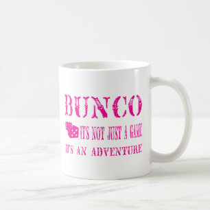 bunco seu não apenas uma caneca do rosa do jogo