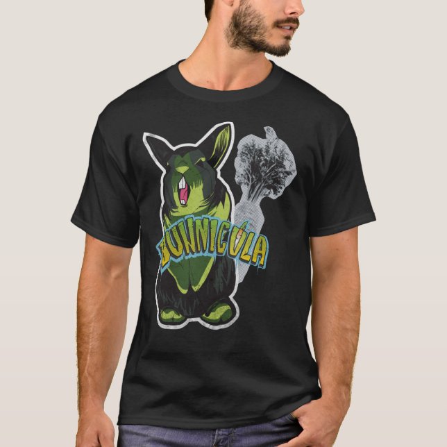 Bunnicula Baseball ¾ Sleeve T-Shirt (Frente)