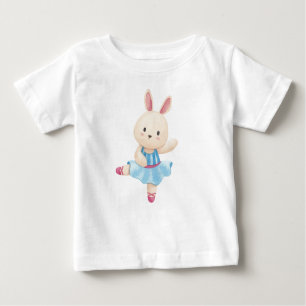 Bunny Ballerina Baby T-Shirt