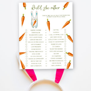 Bunny & Carrot - Ela poderia preferencialmente - j