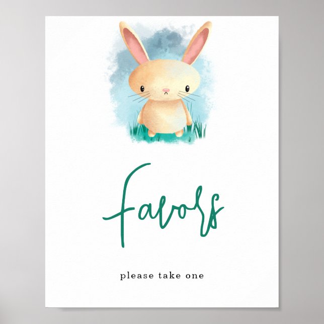 Bunny Obrigado / Favor Poster (Frente)