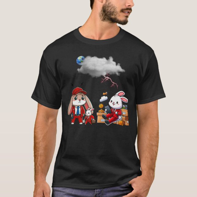 BUNNY. #Part2 / T-shirt (funny bunny) #2 (Frente)