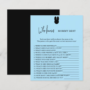 Bunny Quem conhece melhor a mamãe