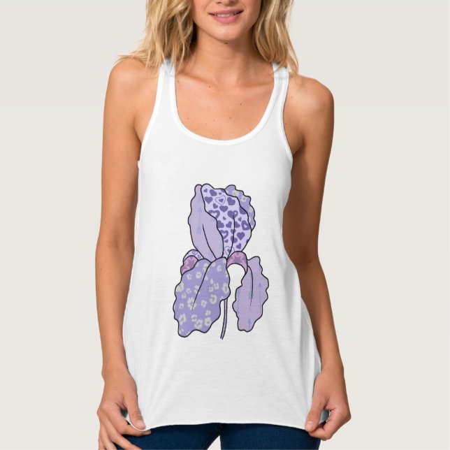 bunte Iris Tank Top (Frente)