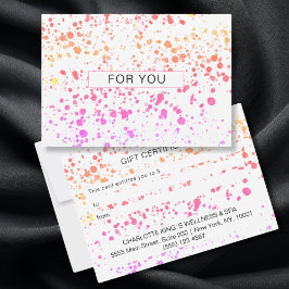 BUNTE KLECKSE BUSINESS  CERTIFICATE gift for you