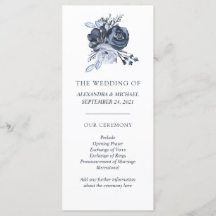 Buquê azul   Programa de Casamento Floral de Water