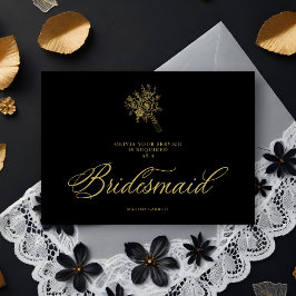 Buquê de Casamento Minimalista de Luxo Bridesmaid