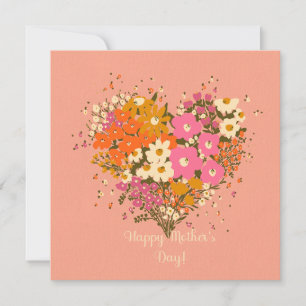 Buquê de flores da primavera para a mãe