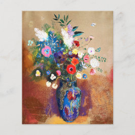 Buquê de flores por Odilon Redon
