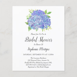 Buquê de Hydrangea Roxo Chá de panela de Orçamento
