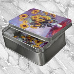 Buquê de Sunflower por Claude Monet, Vintage Art<br><div class="desc">Buquê de Girassóis (1881) por Claude Monet é uma pintura impressionista de arte floral morta. Flores amarelas florescentes do jardim. Um buquê do girassol da época de verão em um vaso. Sobre o artista: Claude Monet (1840-1926) foi o fundador do movimento de pintura impressionista francês, com a maioria de suas...</div>