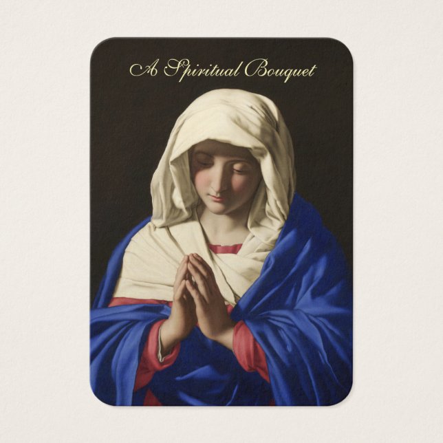 Buquê espiritual do padre católico (Frente)