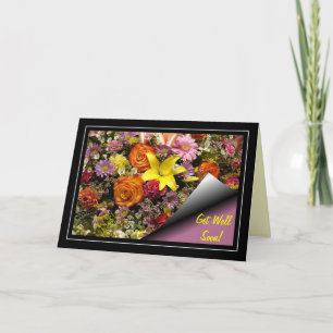 Buquê Flor Obter Cartão De Bem