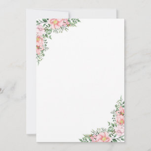 Buquê Floral de Convite de Flor