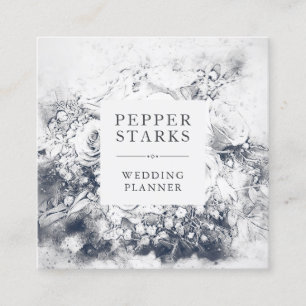 Buquê Floral desenhado à mão Elegante CARTÃO DE