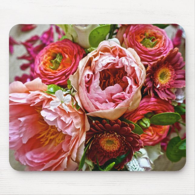 Buquê floral, Mousepad (Frente)