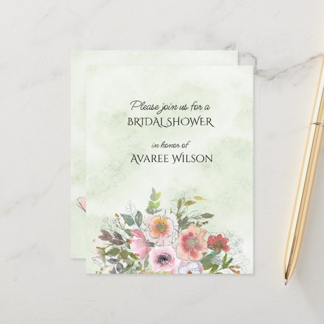 Buquê Floral primavera (Frente/Verso In Situ)