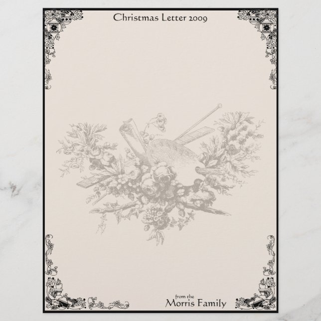 Buquê Vintage Natal 2009 (Frente)