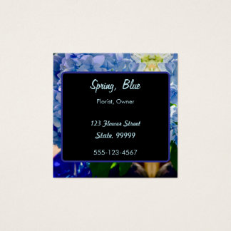 Buquês de Hydrangeas Azuis