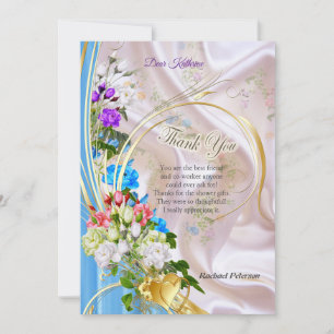 Buquês de Rosas multicolores em texturas de seda