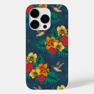 Buquês tropicais e beija-flores