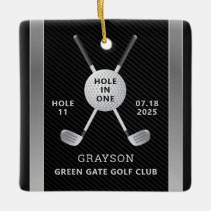 Buraco De Golfe Em Um Ornamento Cerâmico