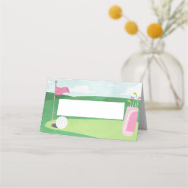 Buraco em Cartões de Aniversário, Golfe Garota