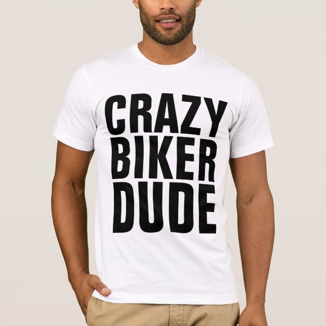 BURACO LOUCO, T-shirts de motocicleta (Frente)