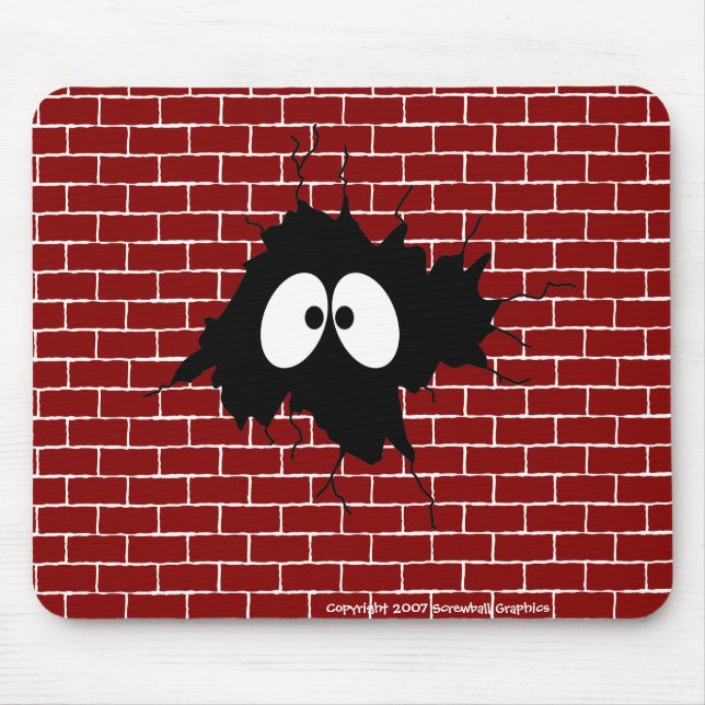 Buraco no Mousepad da Parede (Frente)
