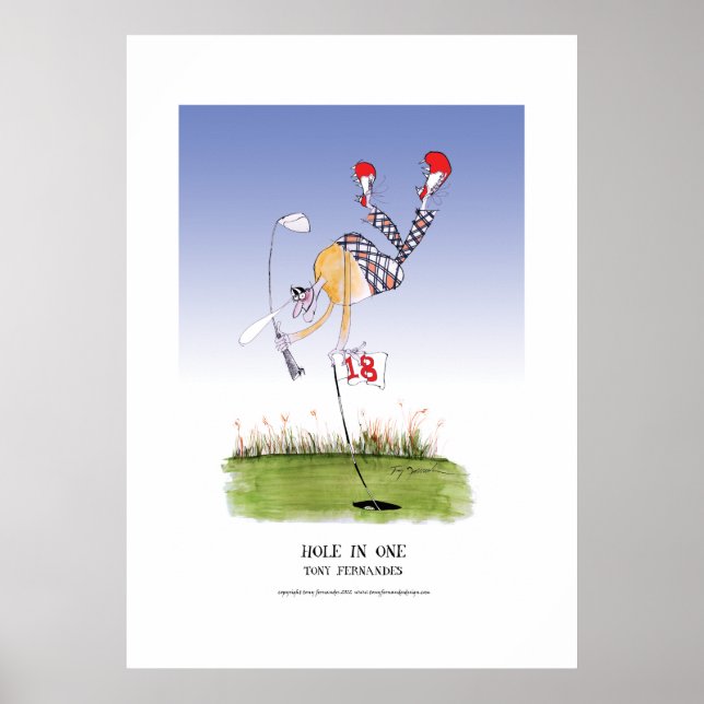 buraco num, tony fernandes poster (Frente)