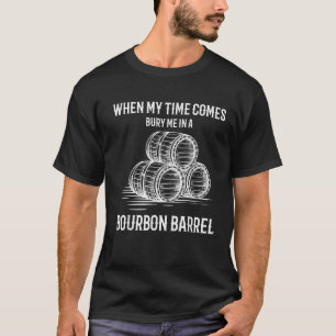 Burbon engraçado me enterra numa camisa de barril