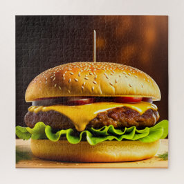 Burger 676 Piece Jigsee Quebra-cabeça