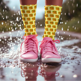 Burger de Arte Pixel de 8 bits - Geek Quirky Amare